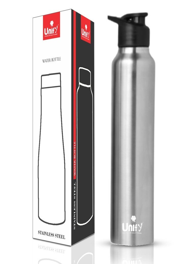 Unify Stainless Steel Sipper Water Bottle 950 ml for Fridge, School, Office, Home, Gym, Travel | Leak Proof | Rust Free | BPA Free | Ideal for Girls, Boys, Kids & Adults (Saturn, Set of 1) - Image 1